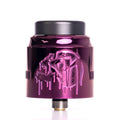 Suicide Mods Nightmare RDA 25mm Electric Purple On White Background