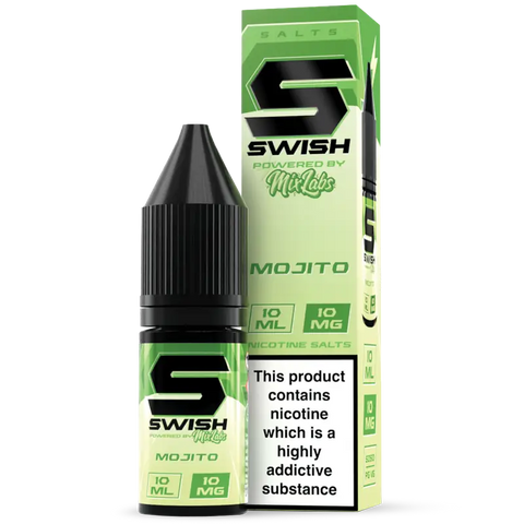 Swish X Mix Labs Mojito 10ml Nic Salt 10mg