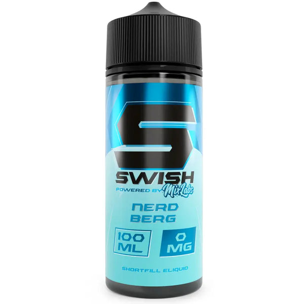 Nerd Berg 100ml 50/50 Shortfill | Swish X Mix Labs