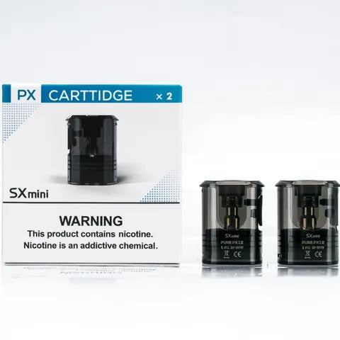 sx mini puremax pod replacement pods on white background