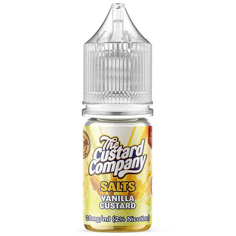 The Custard Company Vanilla Custard 10ml Nic Salt 20mg