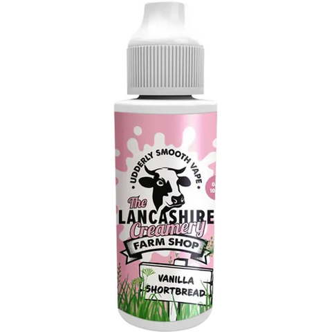 The Lancashire Creamery Farm Shop 100ml Shortfill Vanilla Shortbread