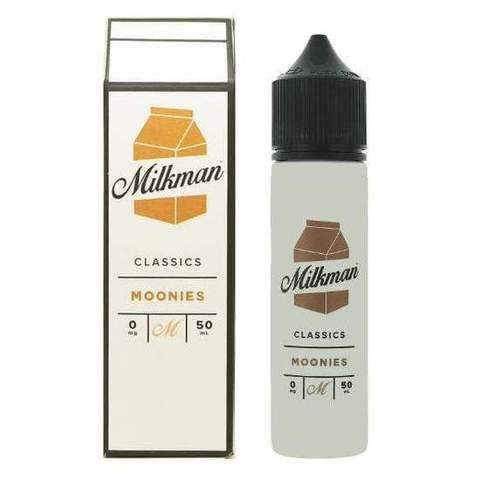 The Milkman E-Liquids 50ml Shortfill Moonies On White Background