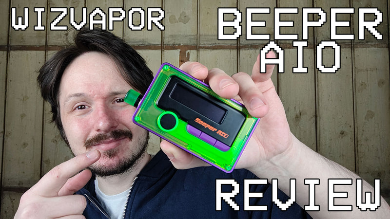 Wizvapor Beeper Aio Review Youtube Thumbnail