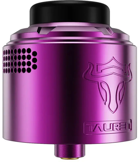 ThunderHead Creations Tauren Vortex RDA 30 purple on white background