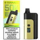 Titan X 50k Prefilled Vape Kit Banana Ice + Sour Apple