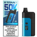Titan X 50k Prefilled Vape Kit Blue Raspberry