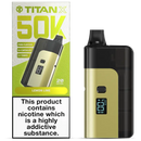 Titan X 50k Prefilled Vape Kit Lemon Lime