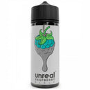 Unreal Raspberry 100ml Shortfill E-Liquid Black