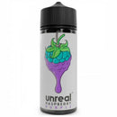 Unreal Raspberry 100ml Shortfill E-Liquid Purple