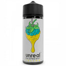 Unreal Raspberry 100ml Shortfill E-Liquid Yellow