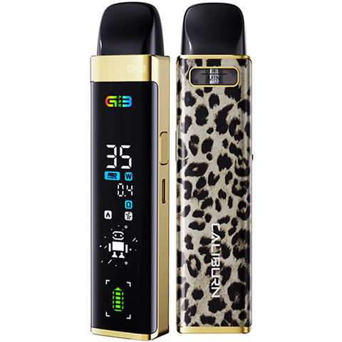 Uwell Caliburn G3 Pro Pod Vape Kit Golden Leopard