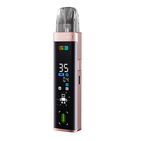 uwell caliburn g3 pro pod vape rose gold on white background