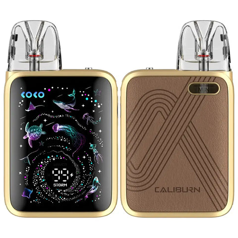 Uwell Caliburn G5 Koko Pod Vape Kit Golden Brown