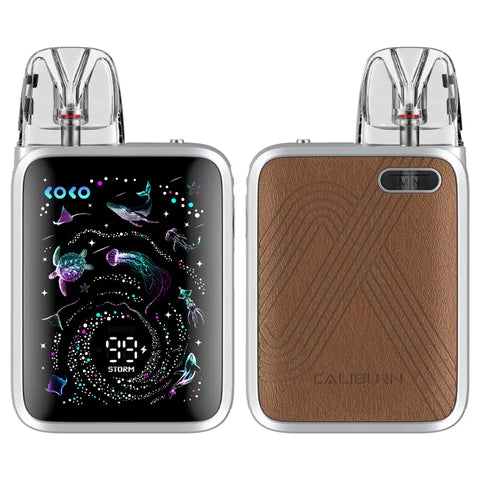 Uwell Caliburn G5 Koko Pod Vape Kit Mocha Silver