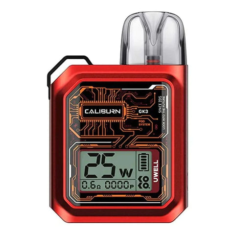Uwell Caliburn GK3 Pod Kit | 900mAh Battery & Dual Airflow Uwell Caliburn GK3 Pod Kit | 900mAh Battery & Dual Airflow