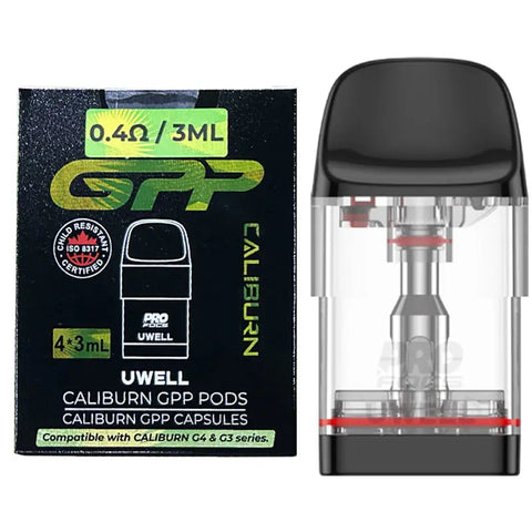 Uwell Caliburn GPP Pods - MTL/RDL Mesh Coils (3mL Capacity) Uwell Caliburn GPP Pods - MTL/RDL Mesh Coils (3mL Capacity)