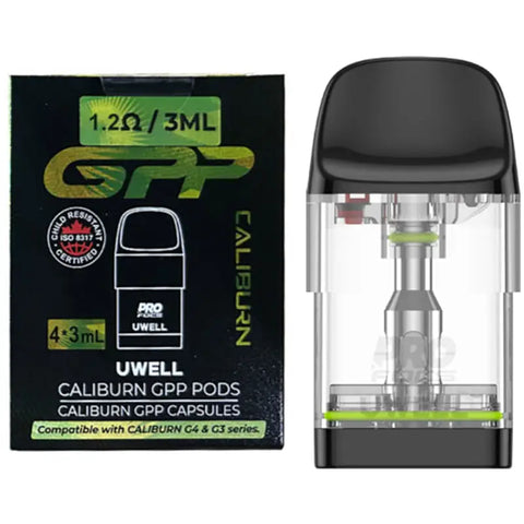 Uwell Caliburn GPP Pods - MTL/RDL Mesh Coils (3mL Capacity) Uwell Caliburn GPP Pods - MTL/RDL Mesh Coils (3mL Capacity)