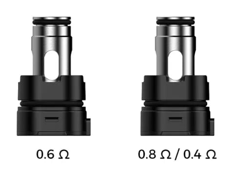 Uwell Crown M Replacement Coils 0.6 Ohm On White Background