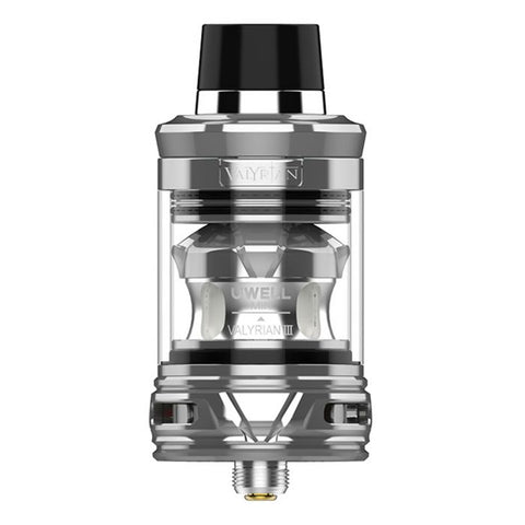 Uwell Valyrian 3 Tank Silver On White Background