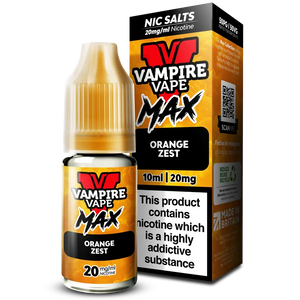 Vampire Vape MAX Orange Zest Nic Salt