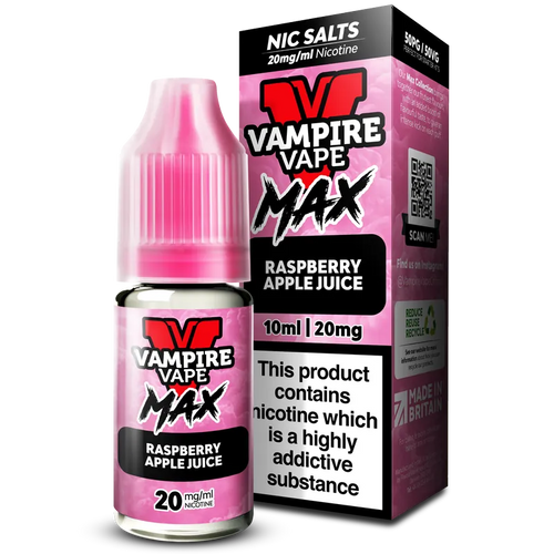 Vampire Vape MAX Raspberry Apple Juice Nic Salt