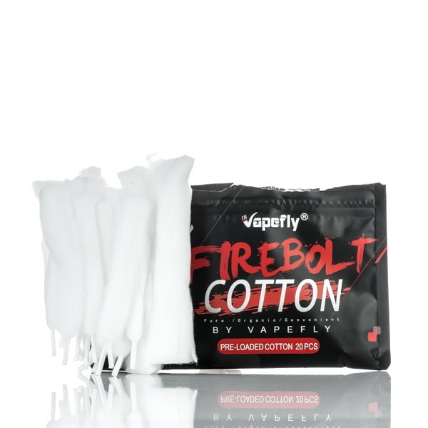 Vapefly Firebolt Cotton On White Background