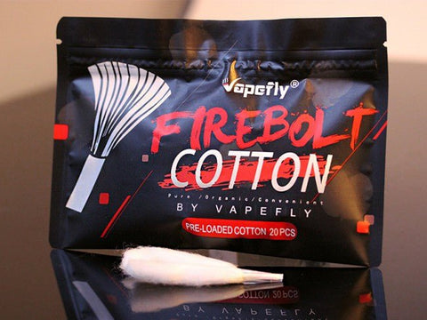 Vapefly Firebolt Cotton On White Background