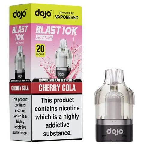 Vaporesso Dojo Blast 10K Prefilled Pods + Refill Container