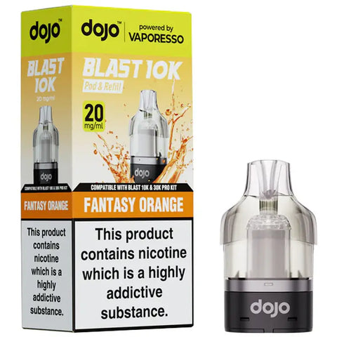 Vaporesso Dojo Blast 10K Prefilled Pods + Refill Container