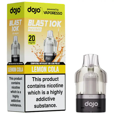 Vaporesso Dojo Blast 10K Prefilled Pods + Refill Container