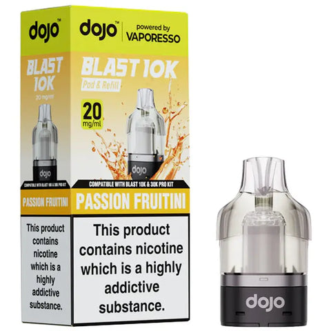 Vaporesso Dojo Blast 10K Prefilled Pods + Refill Container