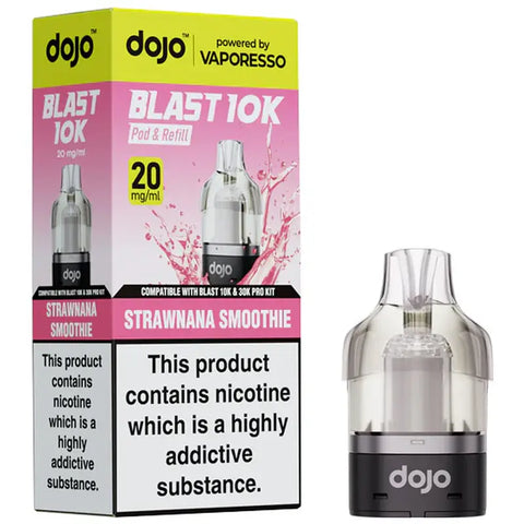 Vaporesso Dojo Blast 10K Prefilled Pods + Refill Container