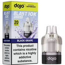 Vaporesso Dojo Blast 10K Prefilled Pods + Refill Container Black Grape