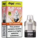 Vaporesso Dojo Blast 10K Prefilled Pods + Refill Container Ten Tangerines
