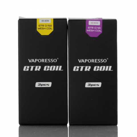Vaporesso GTR Replacement Coils GTR  0.4 ohm On White Background