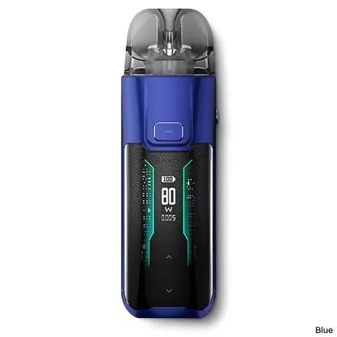 Vaporesso Luxe XR Max Pod Kit Blue On White Background