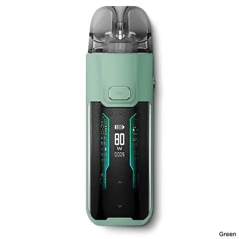 Vaporesso Luxe XR Max Pod Kit Green On White Background