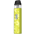 vaporesso xros 4 mini pod vape kit in camo yellow colour on clear background