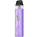 vaporesso xros 4 mini pod vape kit in ice purple colour on clear background