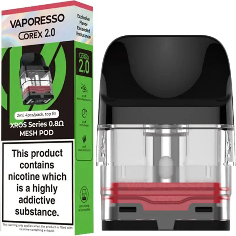 vaporesso pods 0.8 Vaporesso XROS Replacement Pods | 4 Pack