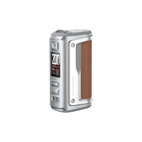 VooPoo Argus GT 2 Box Mod Silver Grey On White Background