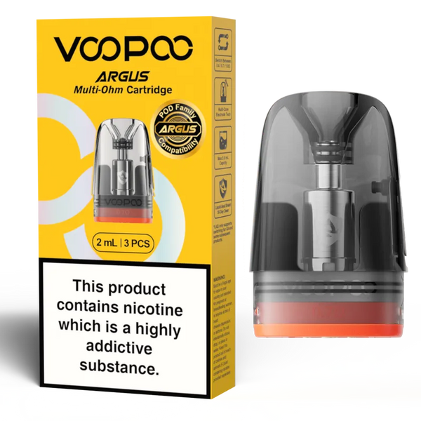 voopoo argus low resistance fix Multi-Ohm Pods Fue algo aterrador