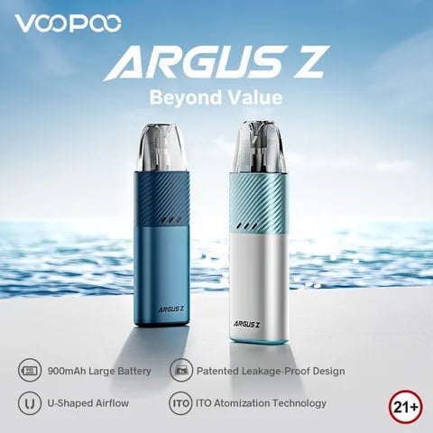 VooPoo Argus Z Pod Kit On White Background