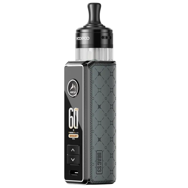 VooPoo Drag S3 Pod Kit 60W, 3000mAh, PnP X Compatible VooPoo Drag S3 Pod Kit 60W, 3000mAh, PnP X Compatible
