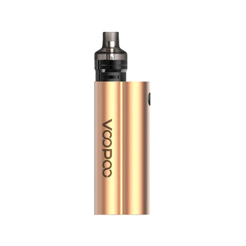 Voopoo Musket 120w Starter Kit Champagne Gold On White Background