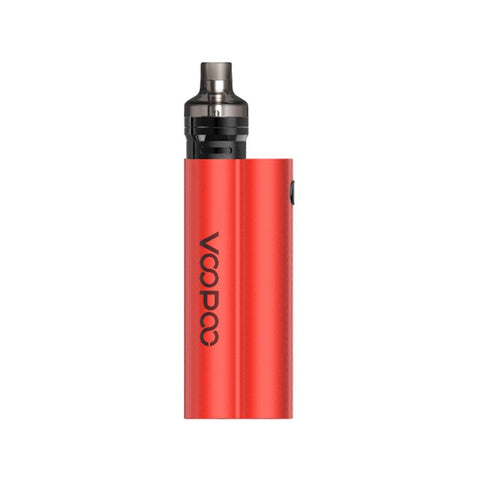 Voopoo Musket 120w Starter Kit Poppy Red On White Background