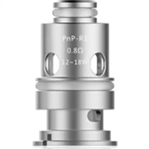 Voopoo PnP Replacement Coils PnP-R1 0.8ohm On White Background