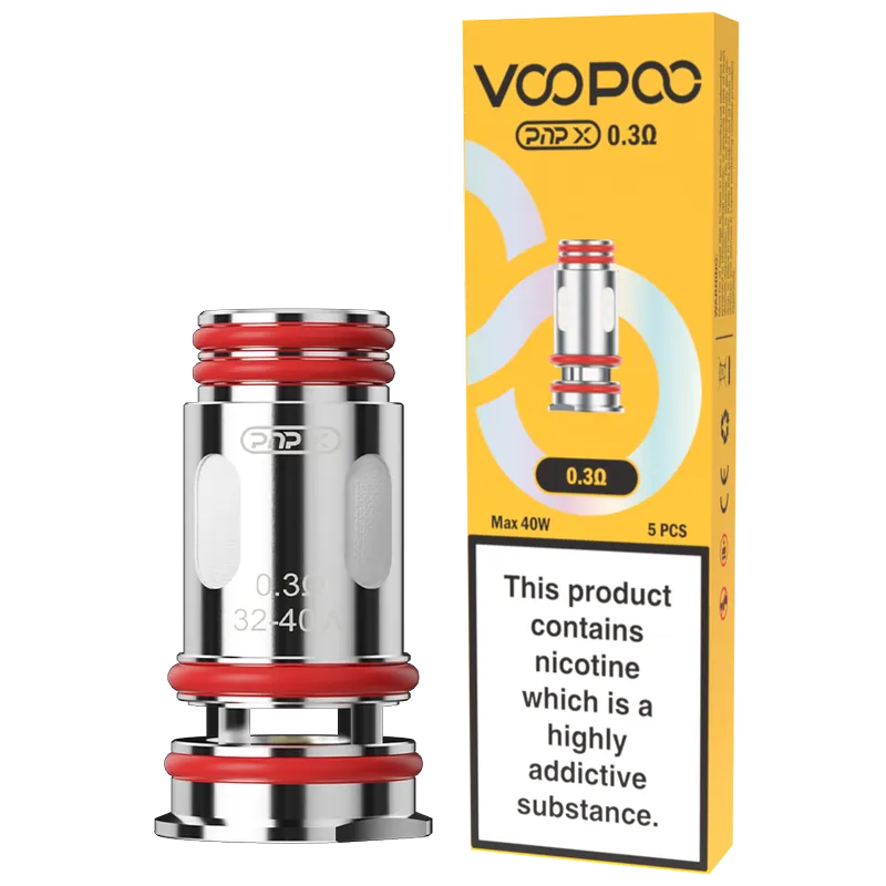 VooPoo PNP X Coils: Patented 4-Layer Leakproof Mesh VooPoo PNP X Coils: Patented 4-Layer Leakproof Mesh