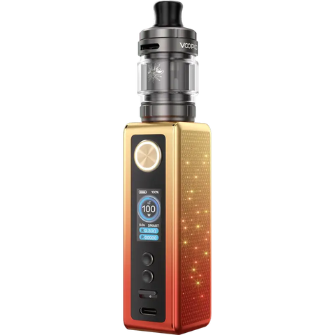 VooPoo Vinci Spark 100 Vape Kit Orange Red Gradient